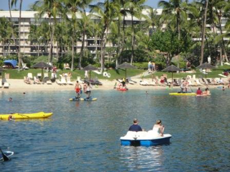 Hilton lagoon